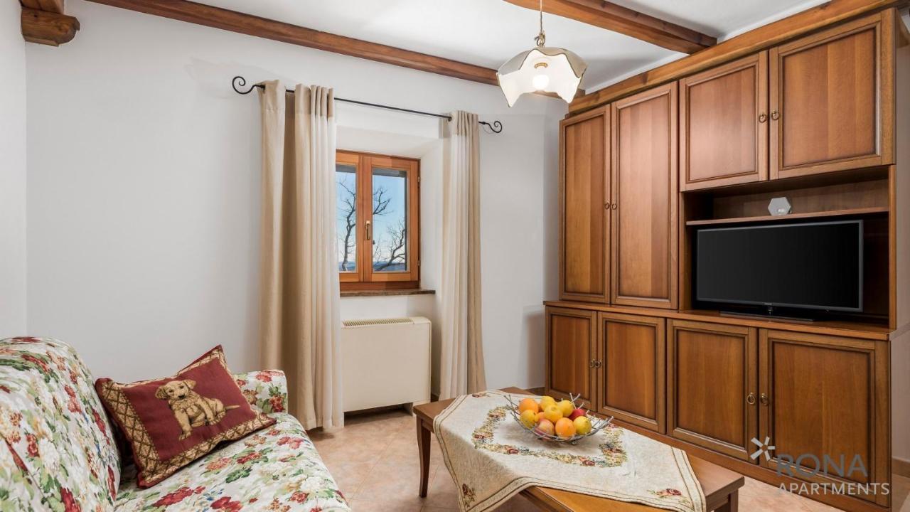 Rona Stone House Apartments Janja Boljun Exterior foto