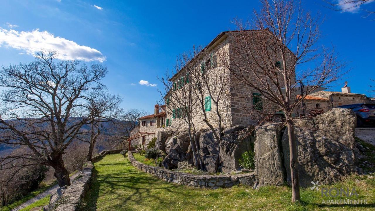 Rona Stone House Apartments Janja Boljun Exterior foto